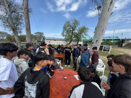Santa Lucía esta de fiesta en el balneario municipal
